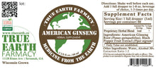 Ginseng  (Panax quinquefolius)